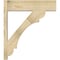 Ekena Millwork Olympic Block Rough Sawn Outlooker, Douglas Fir, 8"W x 30"D x 34"H OUT08X30X34OLY05RDF - alternate 4
